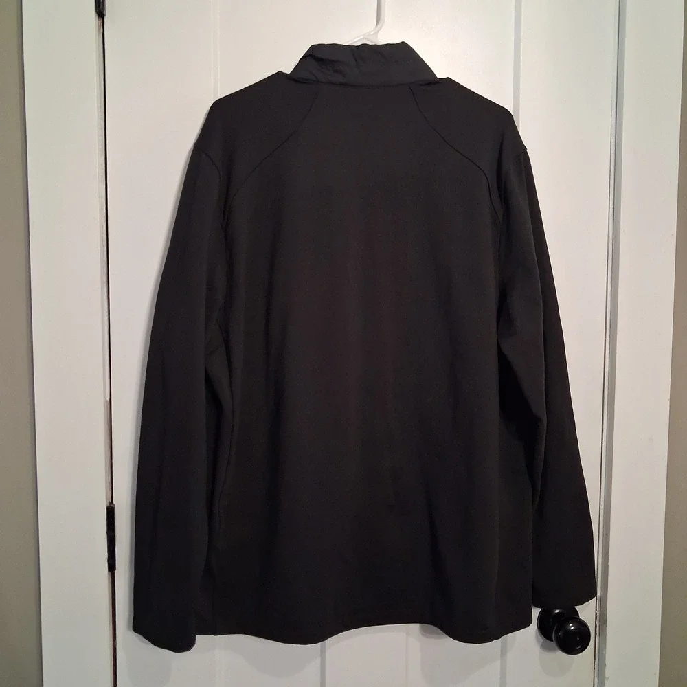 Walter Hagen Performance II Jacket Mens L Black Quilted Hybrid Golf Outerwear